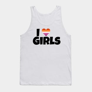 I love girls Tank Top